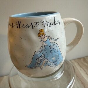 Disney Cinderella Cream Speckled Ceramic Mug